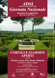 LOCANDINA 48x68 Cortili e Giardini ADSI 2016